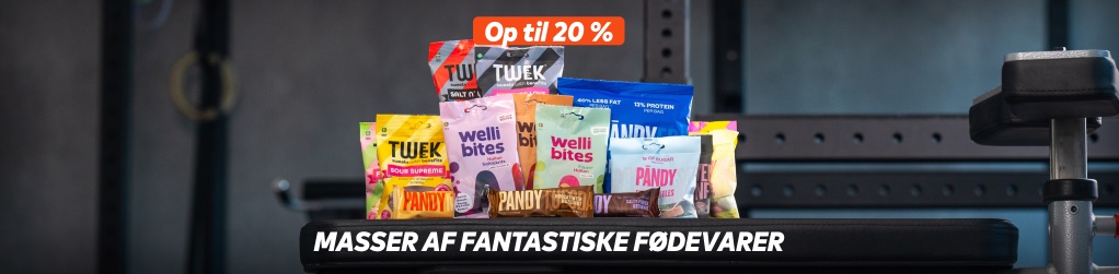 Fdevarer - Op til 20 %